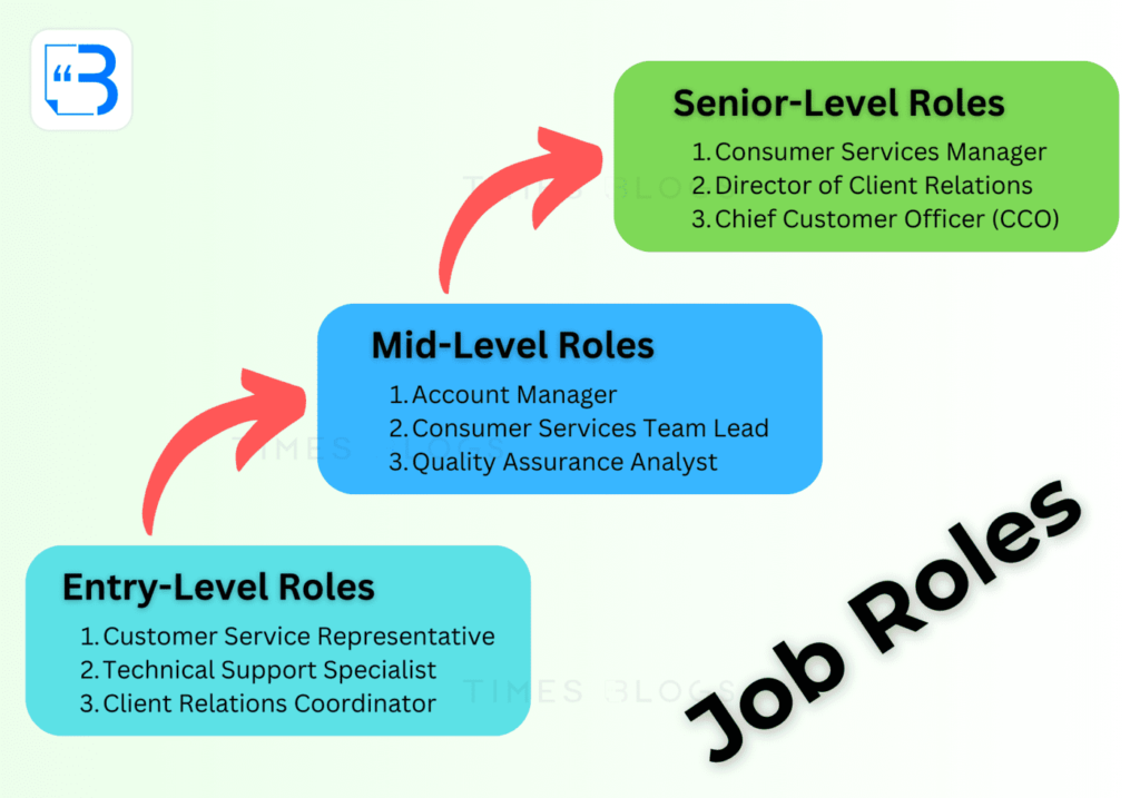 Consumer Services - Job Roles